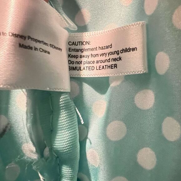 Loungefly Disney Parks Arendelle Aqua Frozen Minnie Ears Backpack Rare Retired - Picture 12 of 16